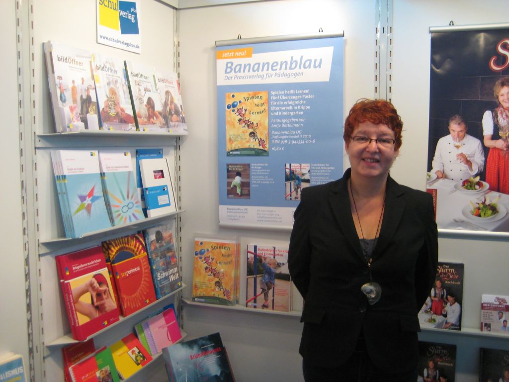 Antje Bostelmann auf der Frankfurter Buchmesse