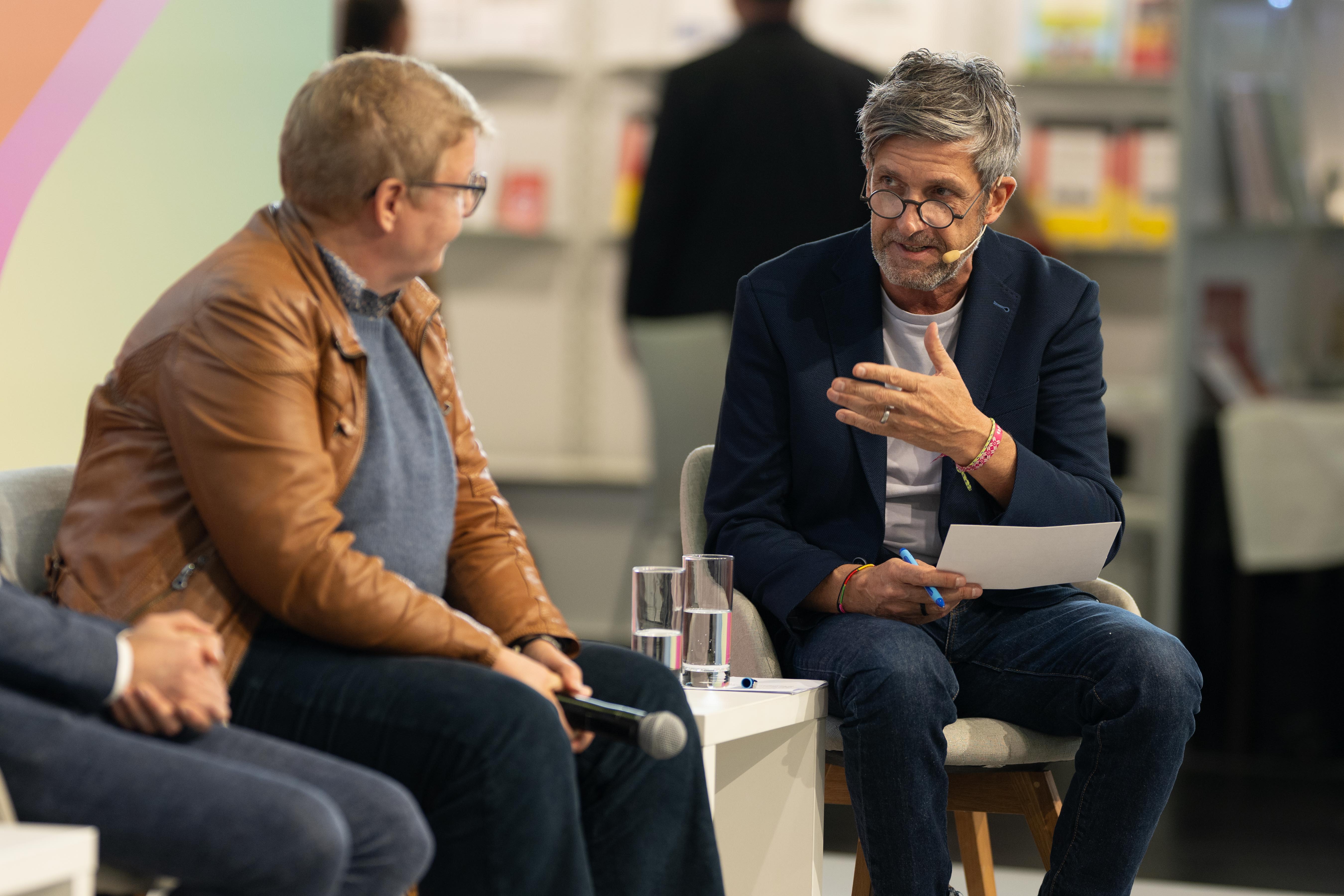 Diskussion auf dem Forum Bildung auf der Frankfurter Buchmesse 2024